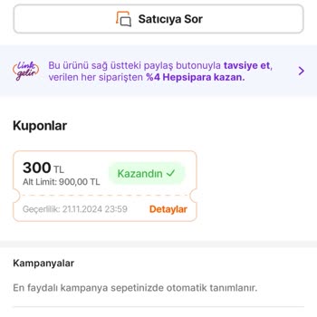 Hepsiburada Kampanya Sorunu Ve İlgisiz Müşteri Hizmetleri