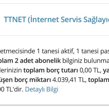 Habersiz Başlayan Ve Sonlanan TTNET Aboneliği Şoku