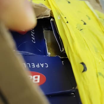 Kargoda Hasar Gören Barilla Makarna Kutuları