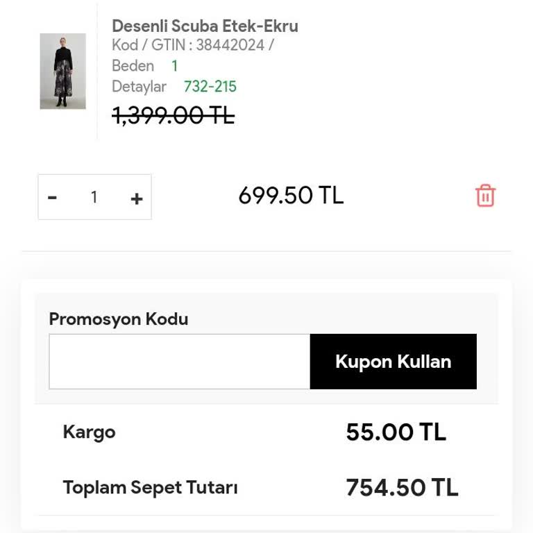 Merwishop'tan Etek Alışverişinde Şok Fiyat Artışı