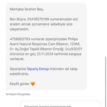 Geciken Siparişler Ve Yetersiz Müşteri Hizmeti