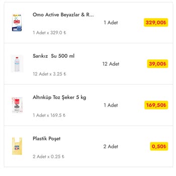 Şok Market Online Siparişlerde Kısıtlamalar Can Sıkıyor