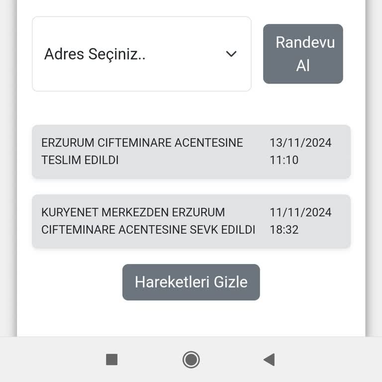Teslim Edilmeyen Kart Ve İletişim Sorunu