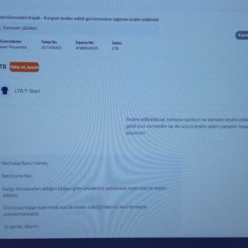 Kargo Sorunu Ve Eksik Ürün Teslimatı