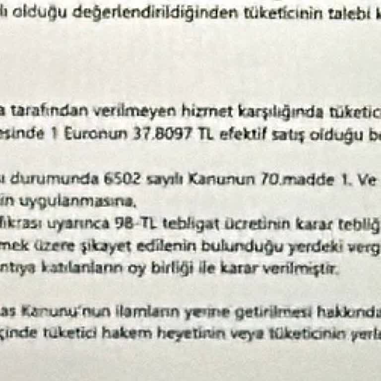 Alpem Taşımacılık'a Karşı Tüketici Hakları Zaferi