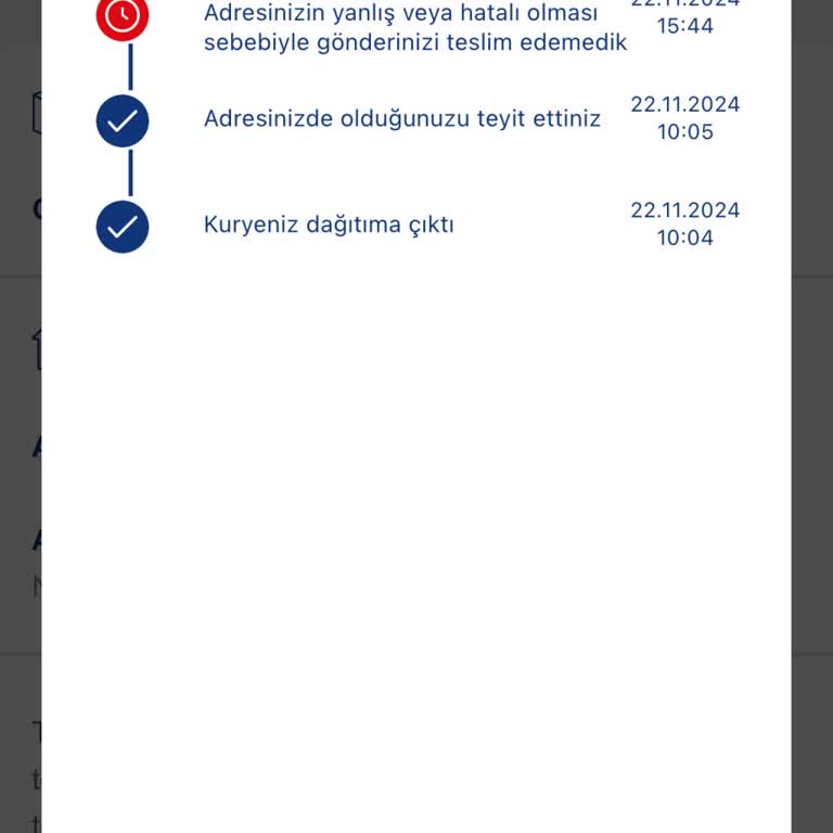 Aras Kargo'nun Yanıltıcı Adres Hatası Ve Teslimat Sorunu