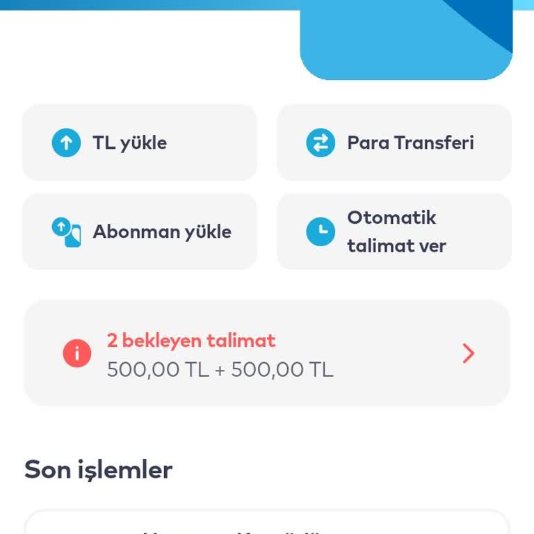 İstanbulkart Yükleme Talimatının Gerçekleşmemesi Sorunu