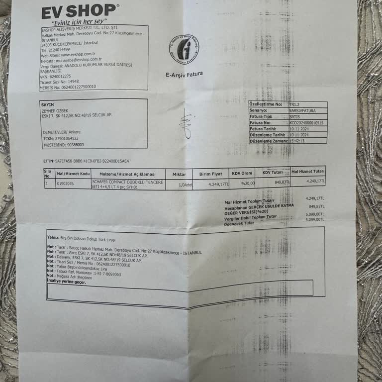 Mutfak Kazası: Hatalı Ürün Ve İlgisiz Mağaza Deneyimi