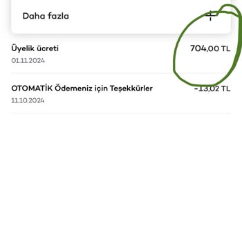 Yıllık Kart Ücreti İadesi Talebi