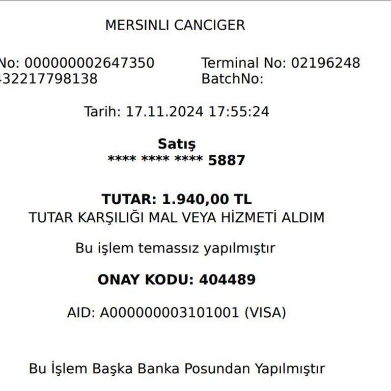 Mersinli Canciğer Sedat Usta Yetersiz Hizmet Ve Yüksek Ücret