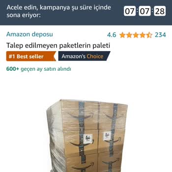 Amazonpalet Yanıltmacası!