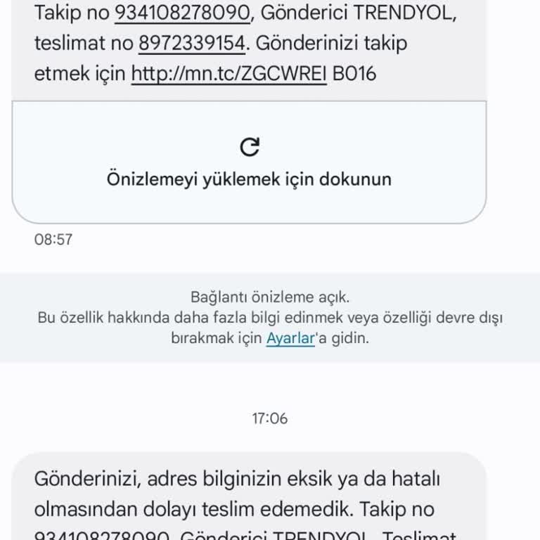 Adres Teslimatı Yapmayan MNG Şubesi Sorunu