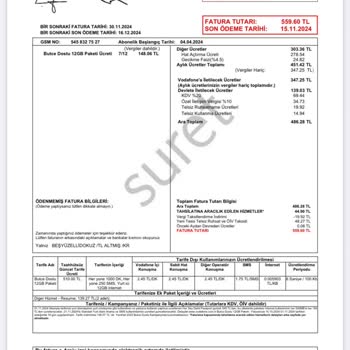 Fatura Tutarında Anlamsız Artış Ve İletişim Sorunu