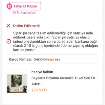 Trendyol Express'in Yetersiz Teslimat Süreci Ve İade Sorunu