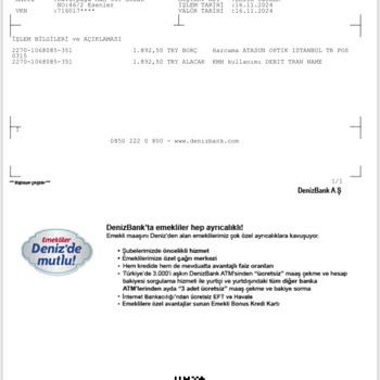 Yanlış Çekim Sonrası İade Edilmeyen Tutar Sorunu