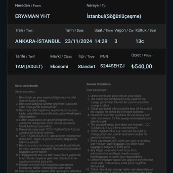 TCDD Bilet İadesi Sorunu Ve Müşteri Hizmetleri Yetersizliği