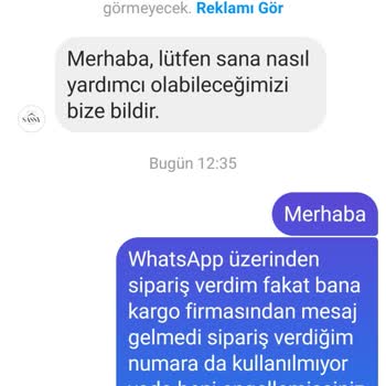 Kargo Firmasıyla İletişim Kuramama Sorunu