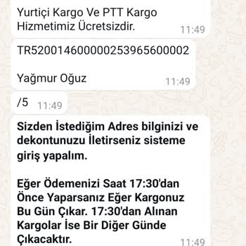 Kargo Firmasıyla İletişim Kuramama Sorunu
