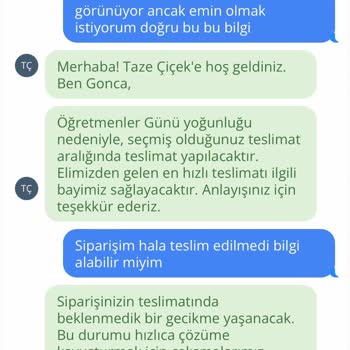 Geç Teslimat Ve Yetersiz Müşteri Hizmetleri Mağduriyeti