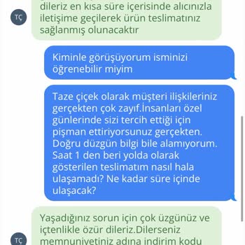 Geç Teslimat Ve Yetersiz Müşteri Hizmetleri Mağduriyeti