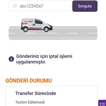 Eksik Adres Bilgisi Nedeniyle Teslim Edilmeyen Kargo