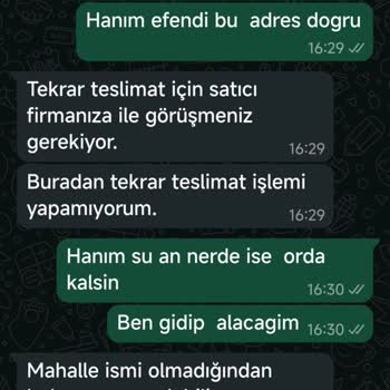 Eksik Adres Bilgisi Nedeniyle Teslim Edilmeyen Kargo