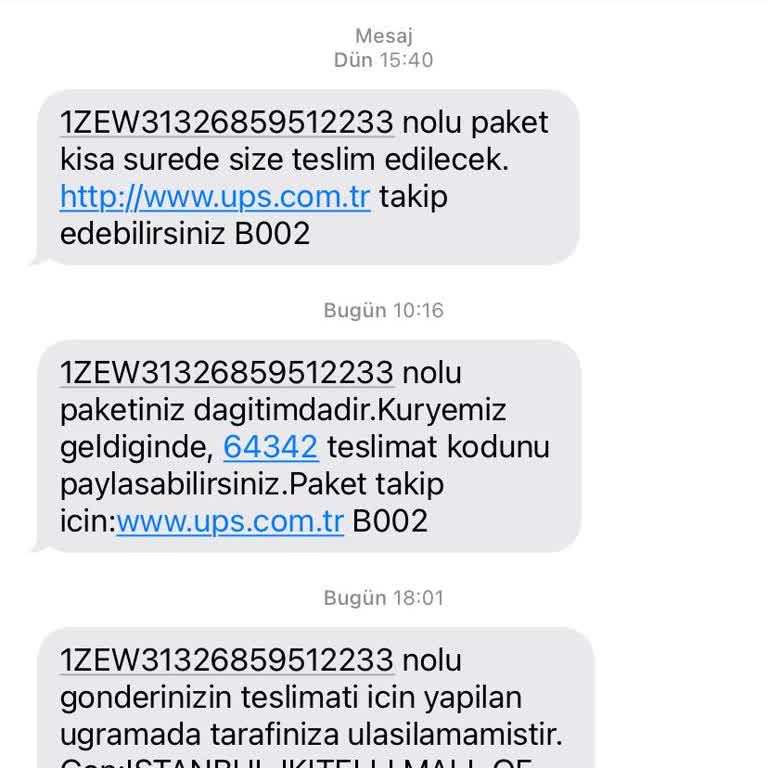 UPS Kargo Beklerken Yaşanan Hayal Kırıklığı