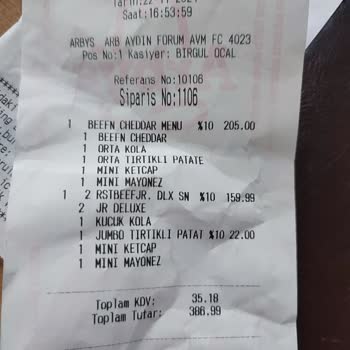 Yanlış Sipariş Teslimatı: Tavuk Burger Yerine Rost Beef