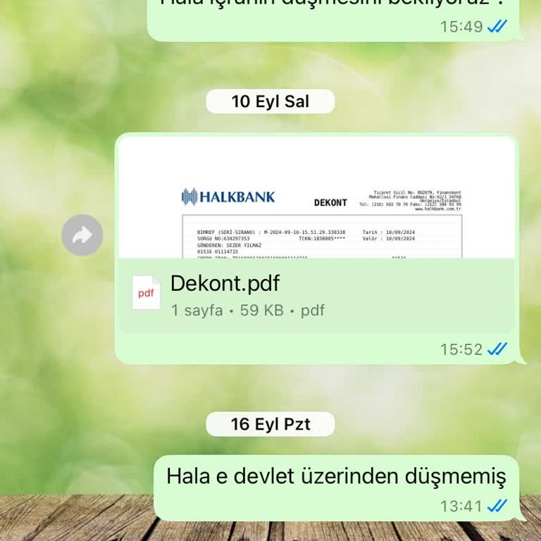 Birevim'de İcra Dosyası Mağduriyeti