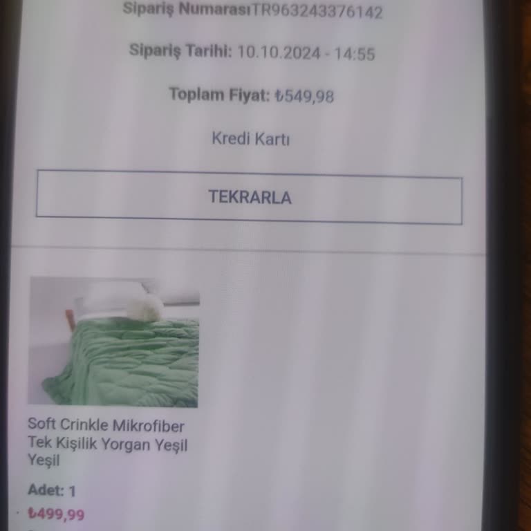 English Home'dan 1.5 Aydır Ne Ürün Ne Para İadesi Alamadım