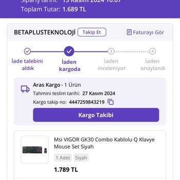İade Sürecinde Yaşanan Haksızlık Ve N11'in Duyarsızlığı