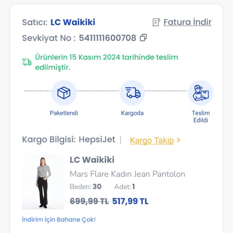 Eksik Ürün Teslimatı Ve İletişim Sorunu