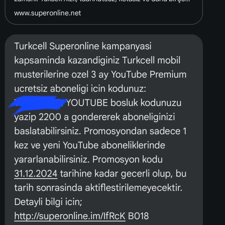 Superonline Hediye Kodunda Yaşanan Sorun