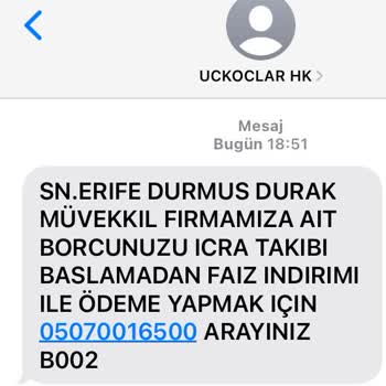 Yanıltıcı İcra Mesajları Ve KVKK İhlali