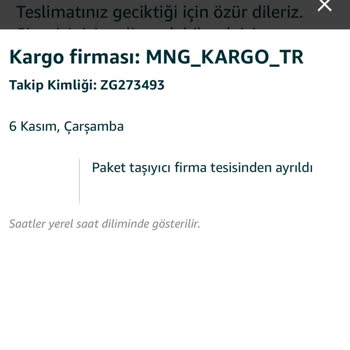 Kayıp Kargo Ve İletişim Sorunları