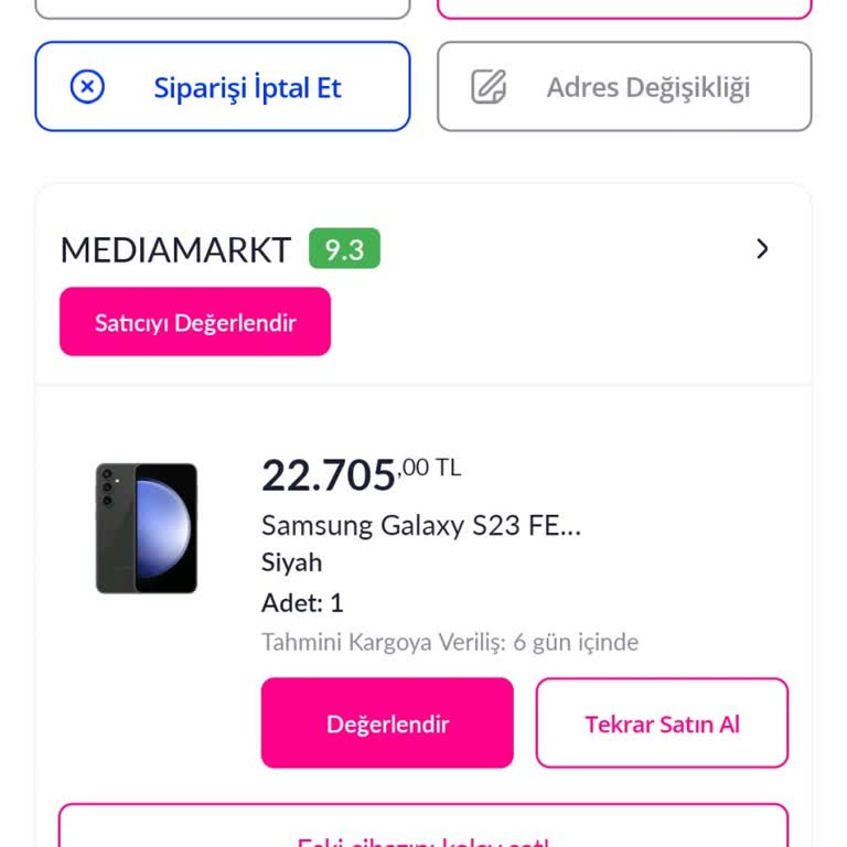 Siparişim 10 Gündür Kargoya Verilmedi