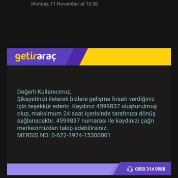 Kiralık Araç Hasar Sürecinde Bilgi Alamama Sorunu