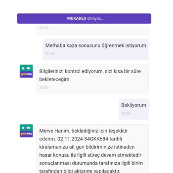 Kiralık Araç Hasar Sürecinde Bilgi Alamama Sorunu