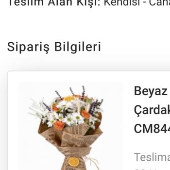 Yanlış Çiçek Teslimatı Mağduriyeti