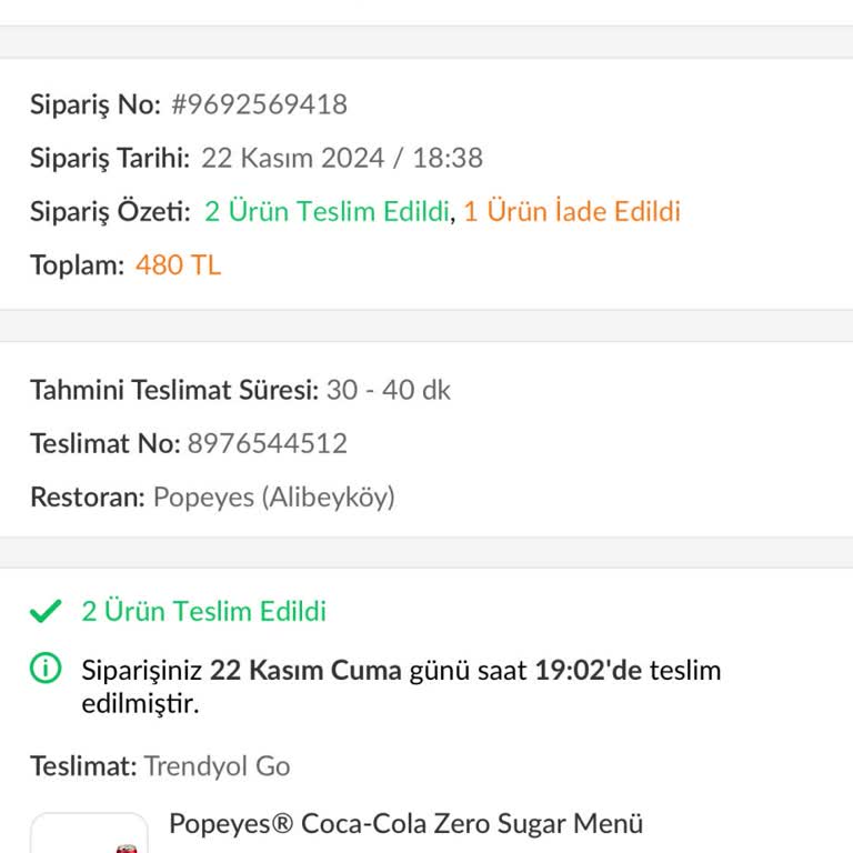Eksik Ürünler Ve Hayal Kırıklığı