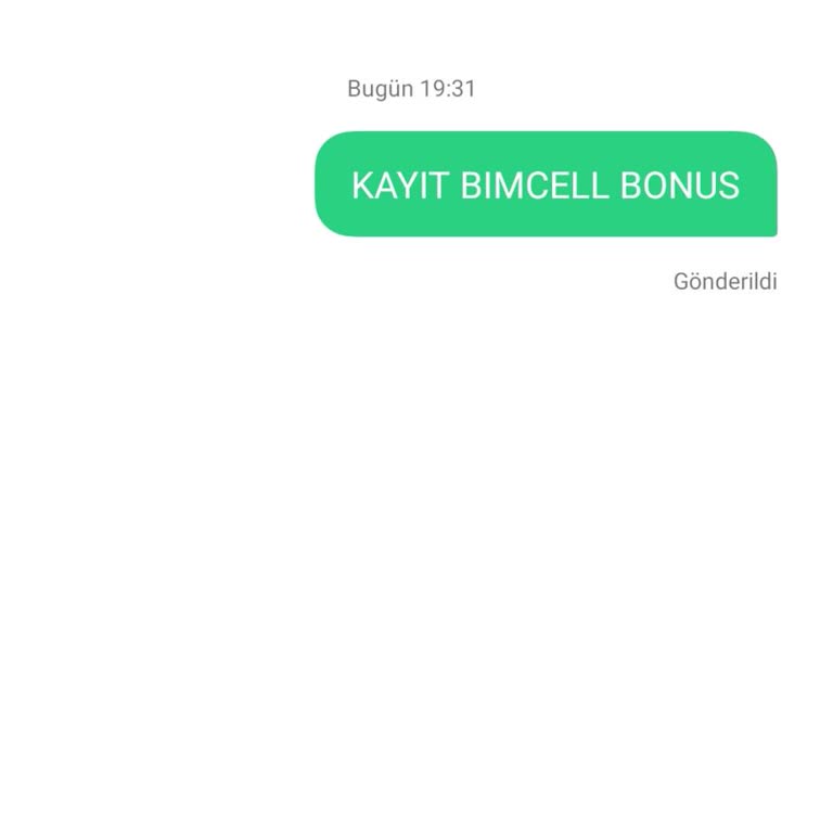 Bimcell Hediye Paketi Tanımlama Sorunu