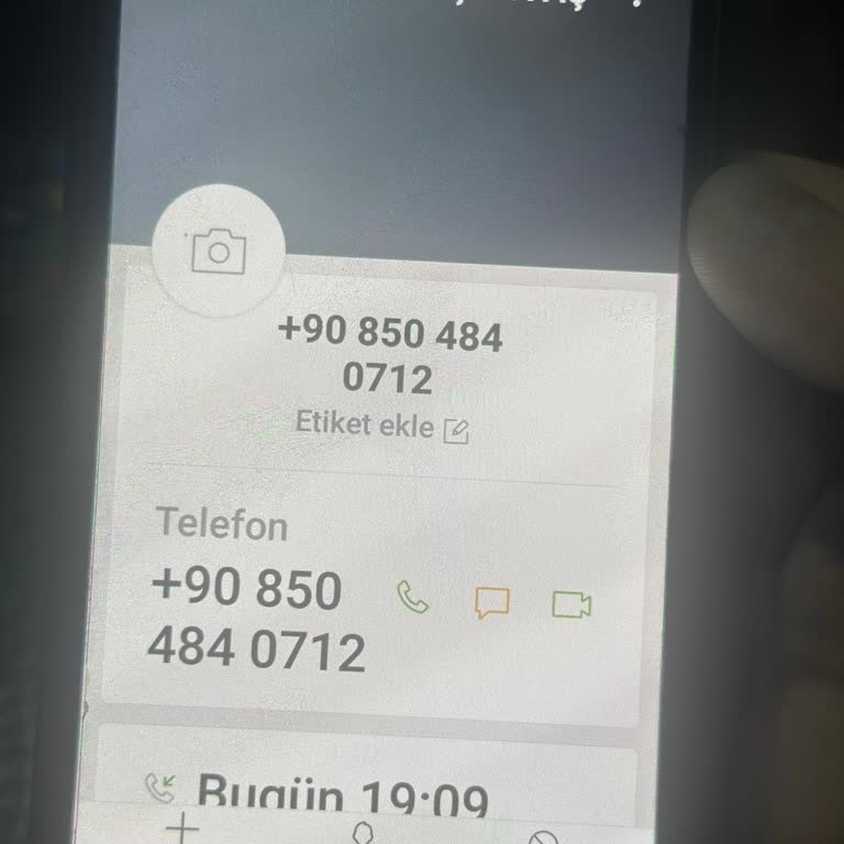 08504840712 Kimlik Bilgisi Talep Eden Sahte Destek Hattı