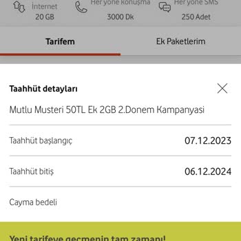 Vodafone'da Fiyat Artışı Ve Müşteri Memnuniyetsizliği