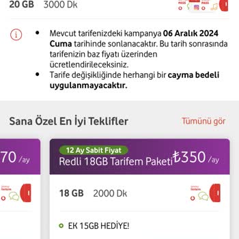 Vodafone'da Fiyat Artışı Ve Müşteri Memnuniyetsizliği