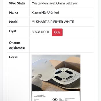 Airfryer Teknik Arızası Ve Servis Sorunları
