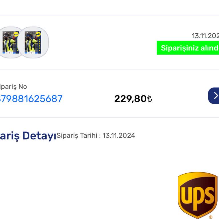 Fenerium Siparişim Zamanında Teslim Edilmedi