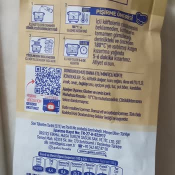 Tarım Kredi Kooperatif Market Cool Cook İçli Köftede Taş Çıkması Ve Ürün Kalitesizliği!