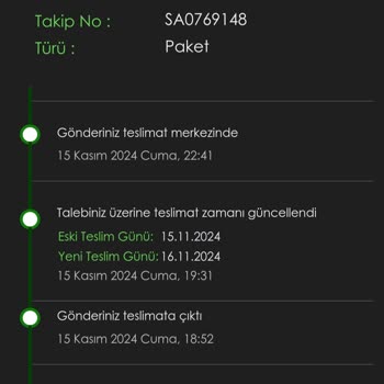 Teslimat Gecikmesi Ve İletişim Sorunları
