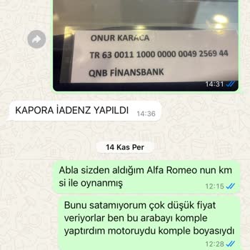 Araç Kilometresi Yanıltıcı Çıktı, İletişim Kurulamıyor