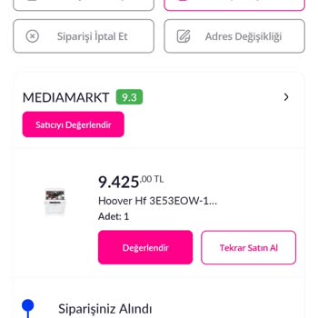 İade Edilmeyen Bulaşık Makinesi Ve Oyalayan Müşteri Hizmetleri